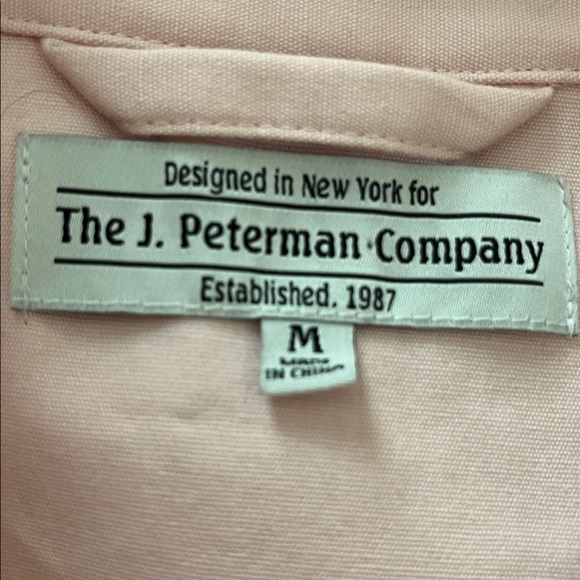 J.Peterman Classic Horseman’s Pink Duster Medium NWOT - Picture 8 of 10